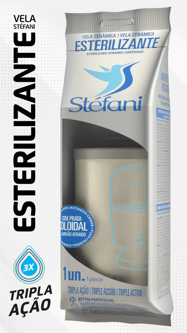 Kit 3: 3 velas esterilizantes + 3 boias - Imagem 2